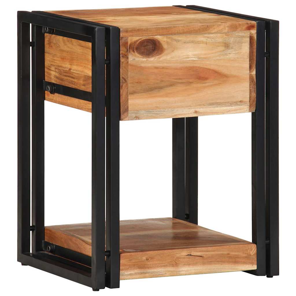 Armadio da Notte con cassetto Marrone 40 x 35 x 50 cm