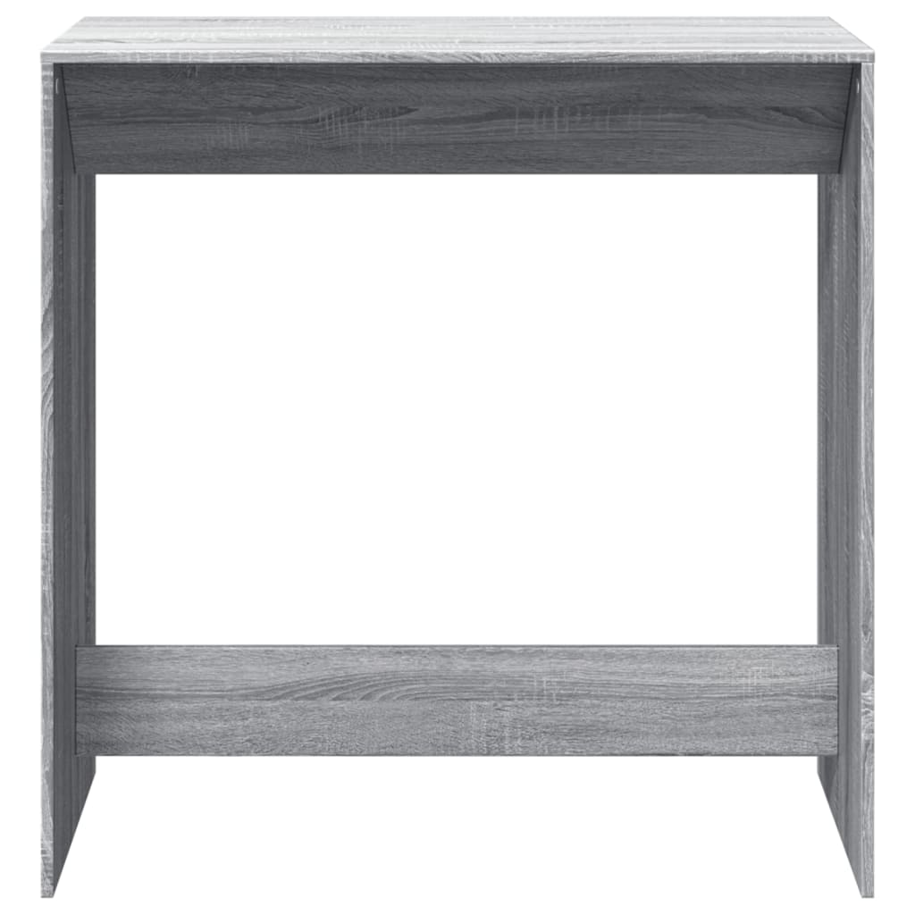 Tavolo da Bar Grigio Sonoma 102x50x103,5cm in Legno Multistrato