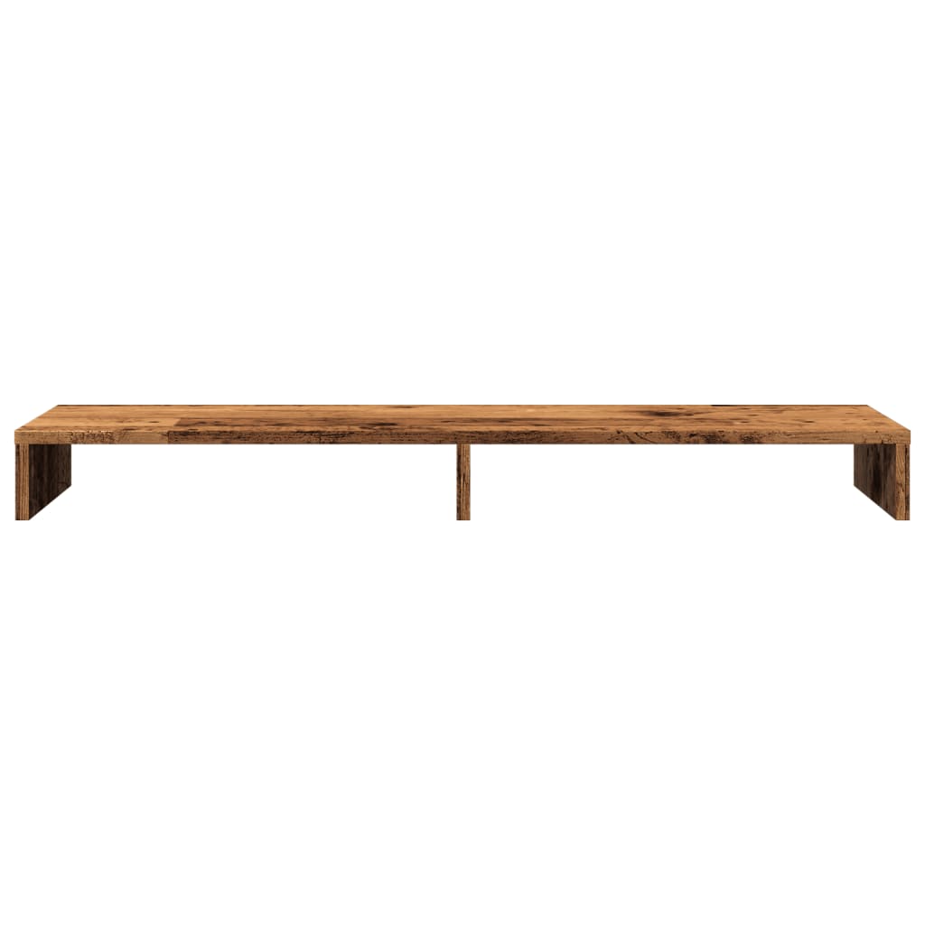 Supporto per Monitor Legno Vecchio 100x27x10 cm in Truciolato