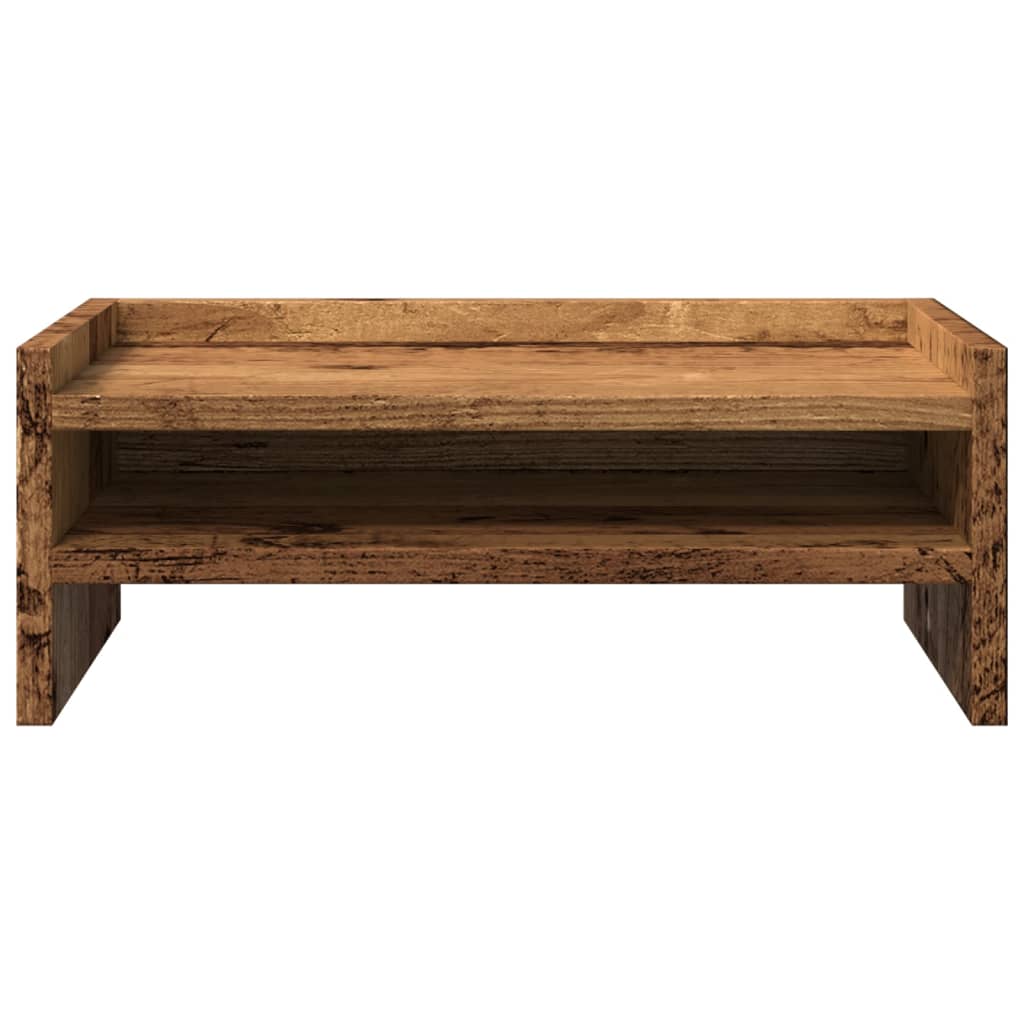 Supporto Monitor Legno Vecchio 42x24x16 cm in Truciolato