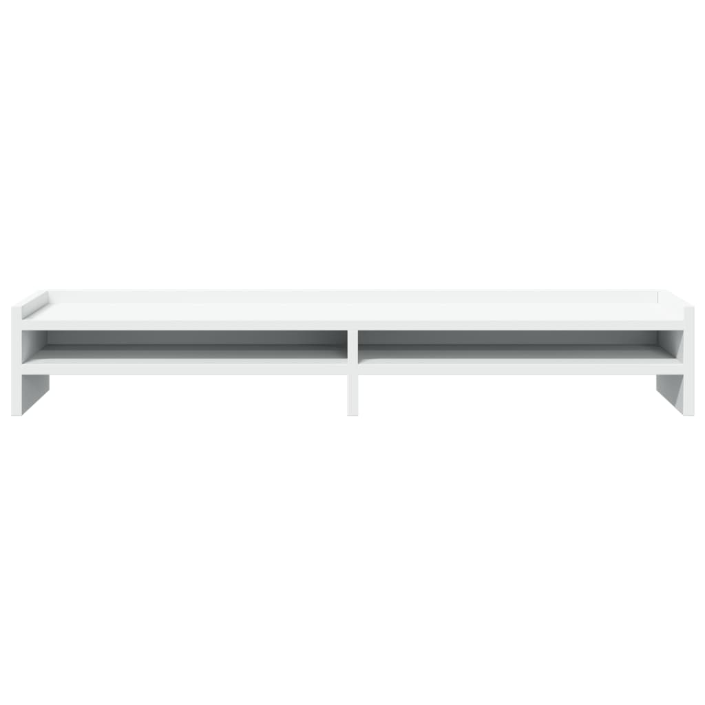 Supporto per Monitor Bianco 100x24x16 cm in Truciolato