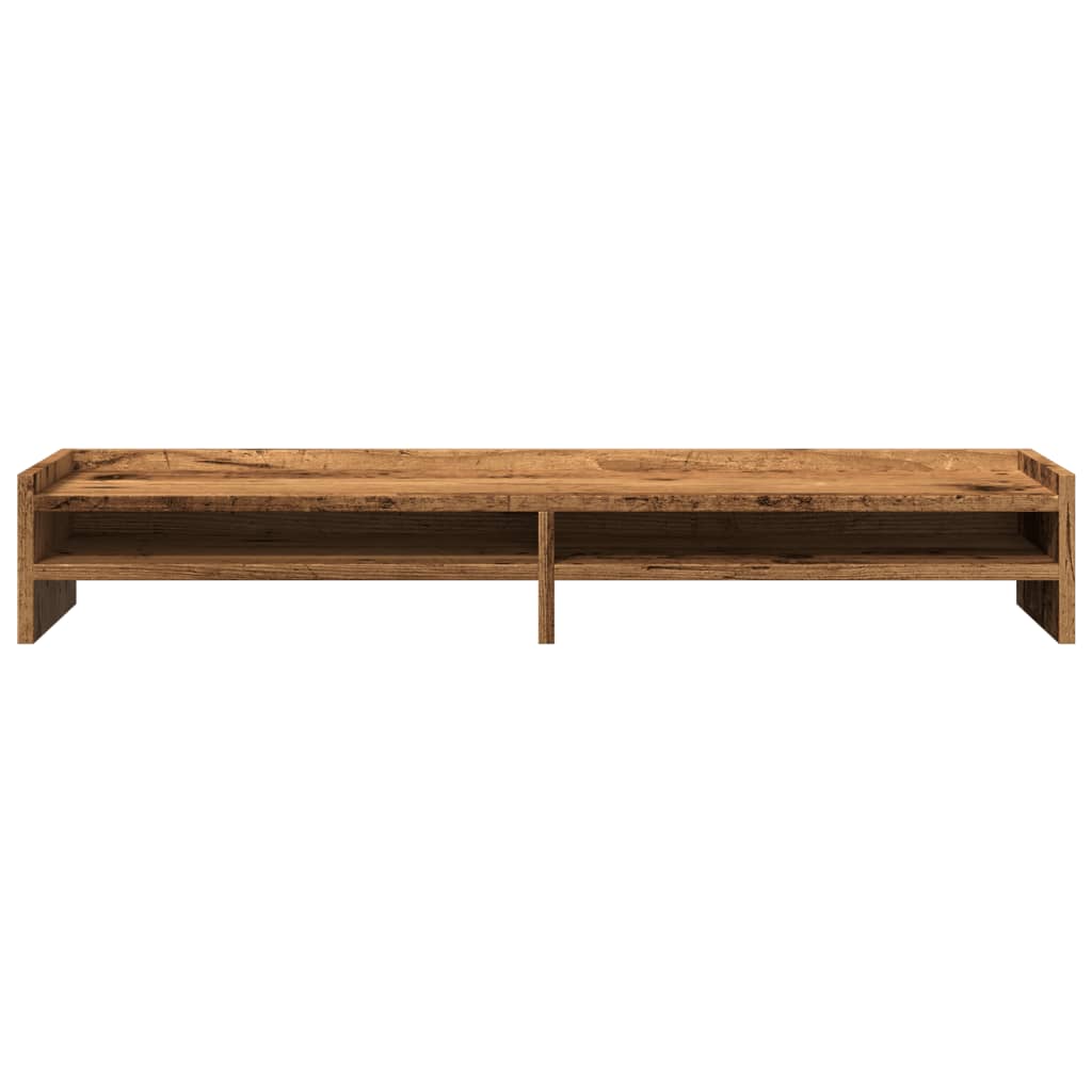 Supporto Monitor Legno Vecchio 100x24x16 cm Legno Multistrato