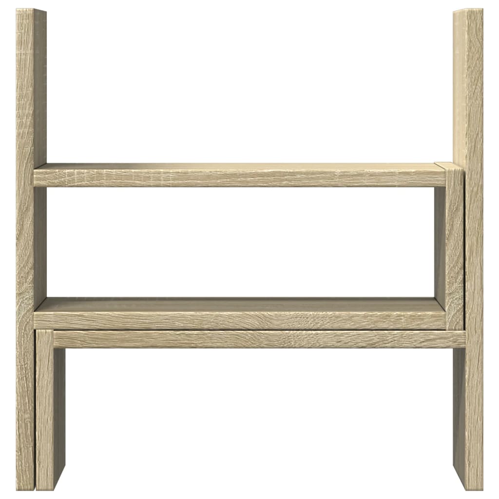 Organizer Scrivania Rovere Sonoma 40x17x41 cm in Truciolato