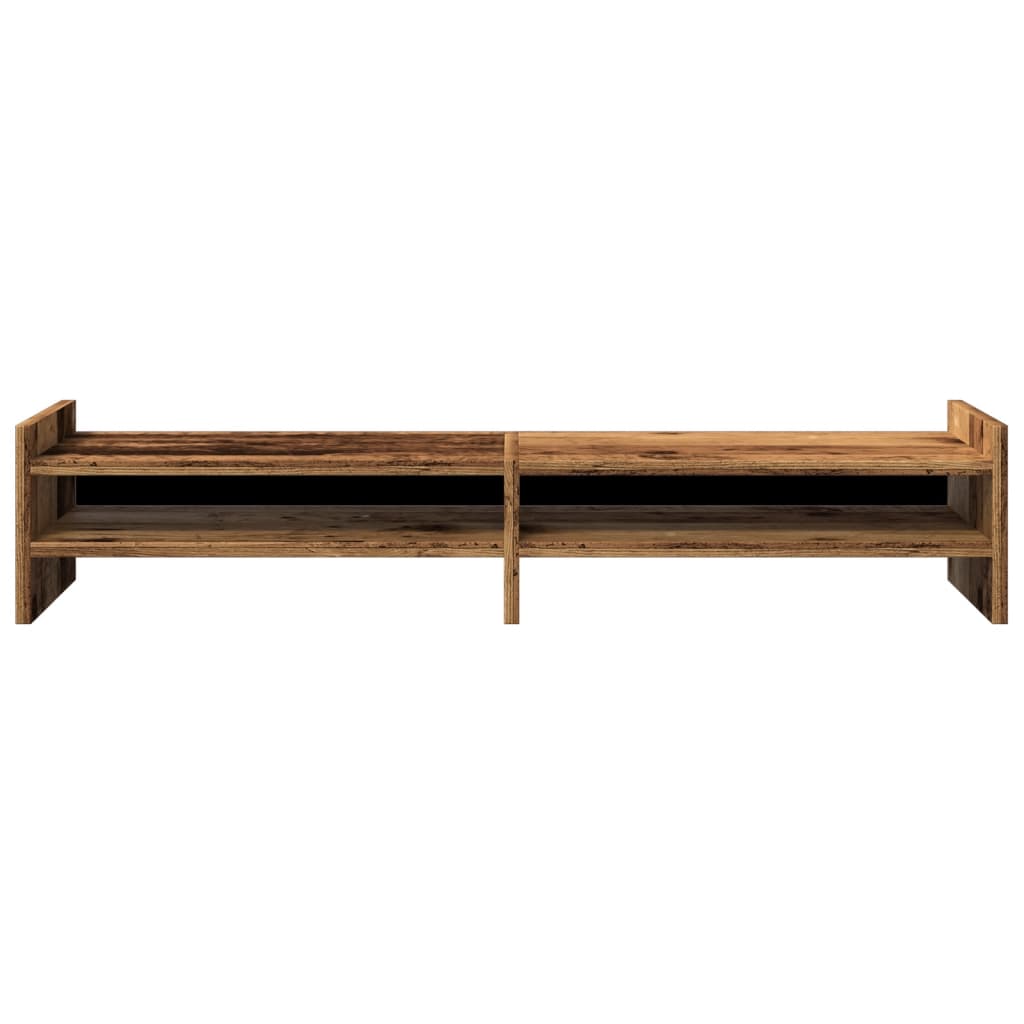 Supporto Monitor Legno Vecchio 100x27x20 cm Legno Multistrato