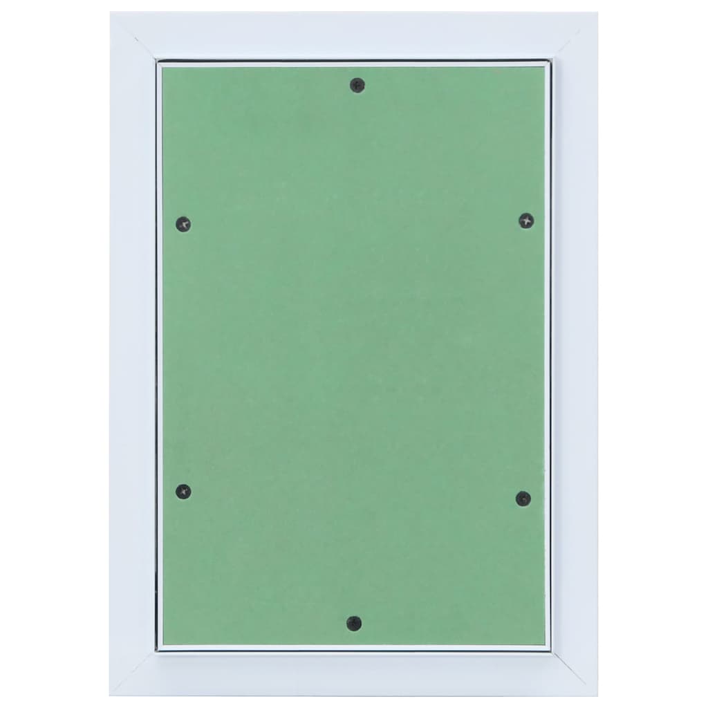 Pannello di Accesso Verde e Argento 25 x 35 cm
