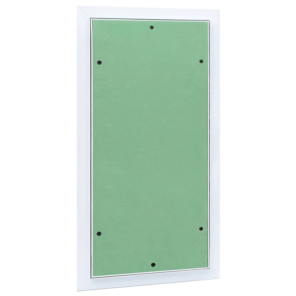 Pannello di Accesso Verde e Argento 35 x 55 cm