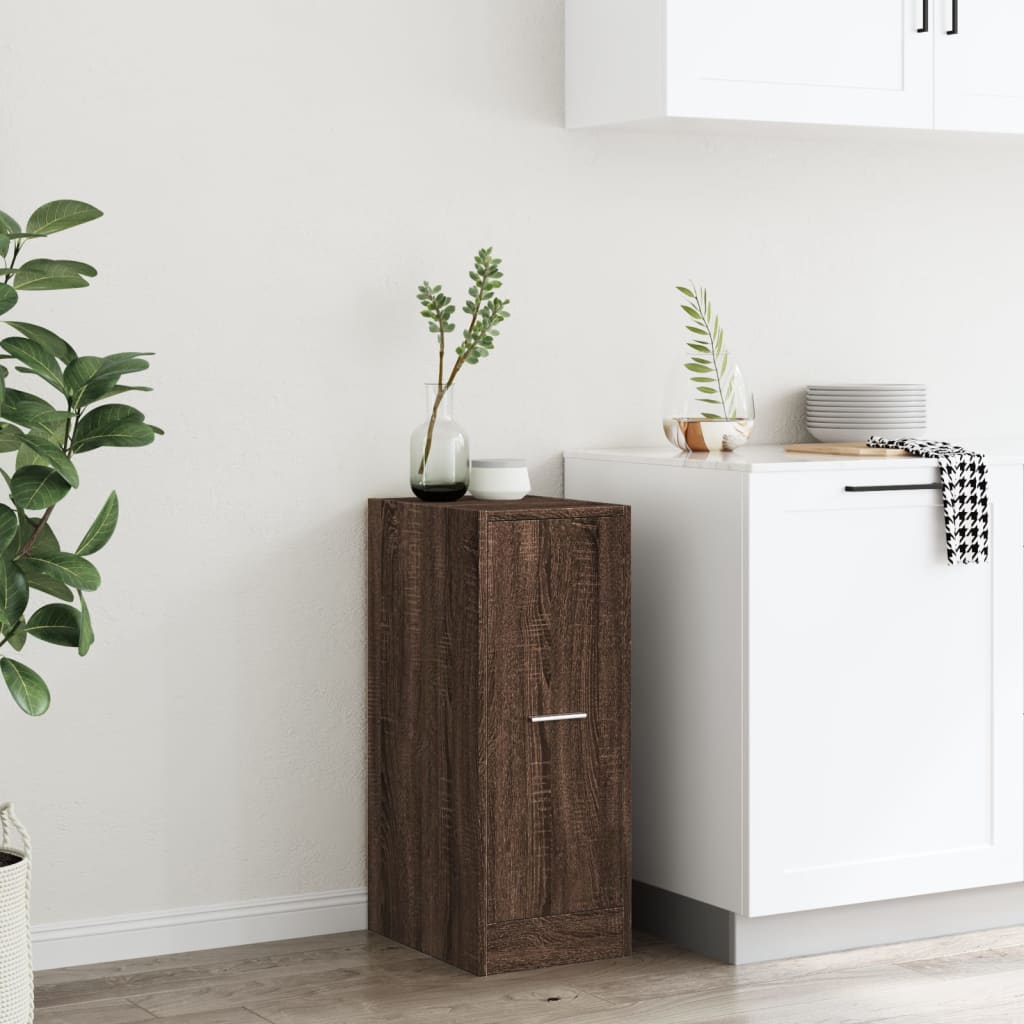 Armadietto da Farmacia Rovere Marrone 30x41x77,5 cm Truciolato