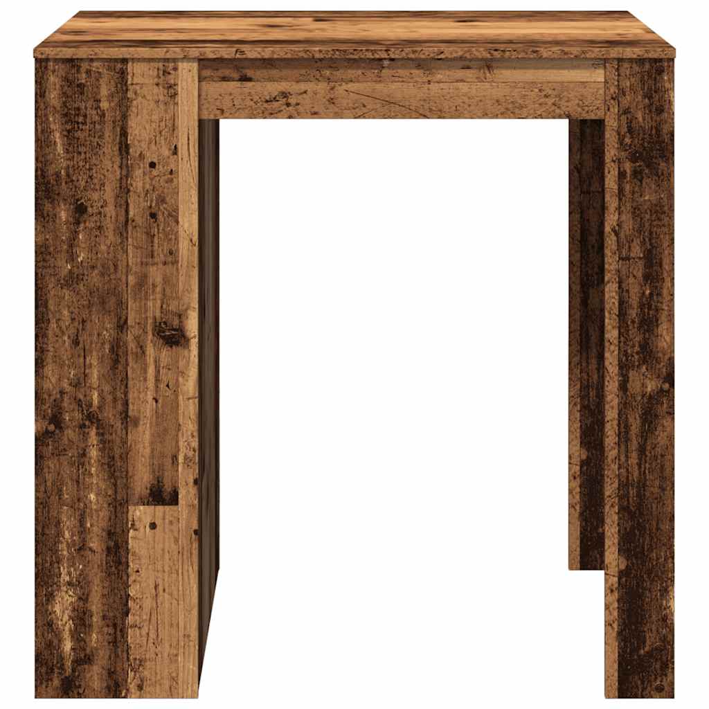 Tavolo da Bar Legno Antico 102x70x103,5 cm in in Truciolato