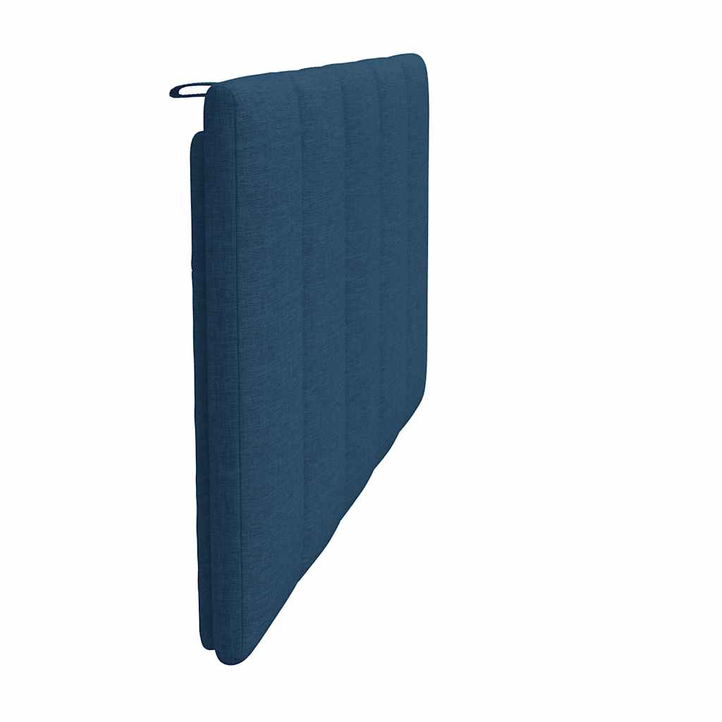 Cuscino Testiera Hanko Blu 100 cm in Tessuto