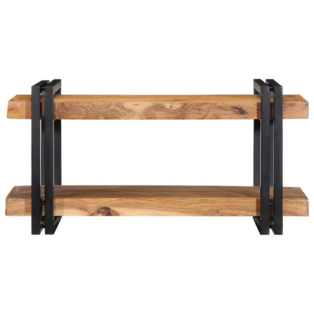 Mensola da Parete 70x33x35 cm Legno Massello di Acacia