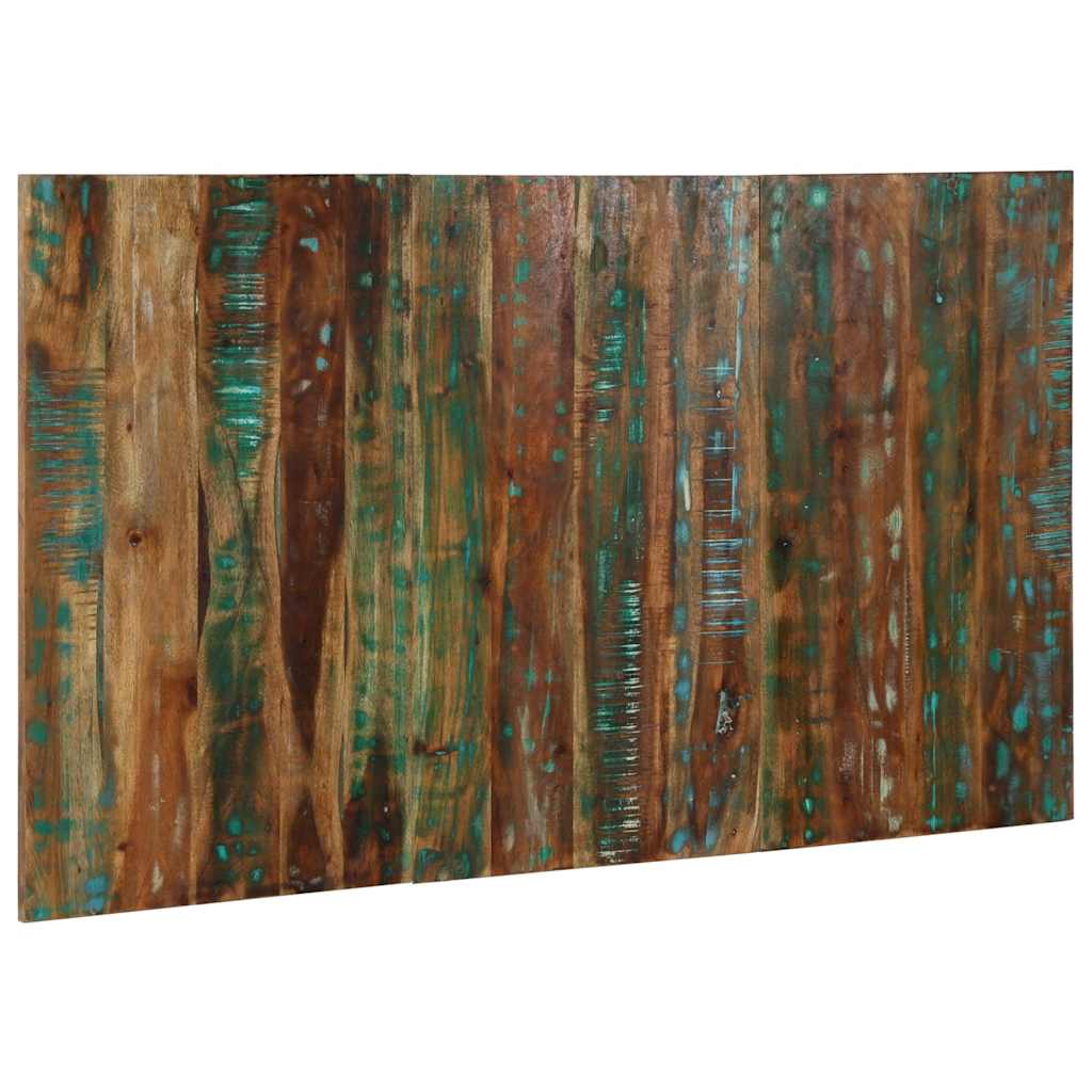 Testiera Multicolore 140 cm in Legno Massello Recupero