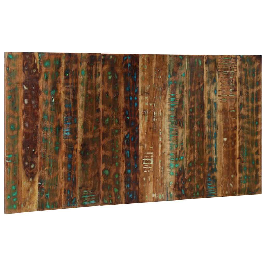 Testiera Multicolore 160 cm in Legno Massello Recupero