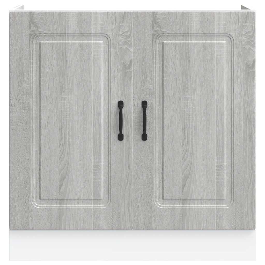 Mobile base lavello Kalmar Grigio Sonoma 80x46x81,5 cm