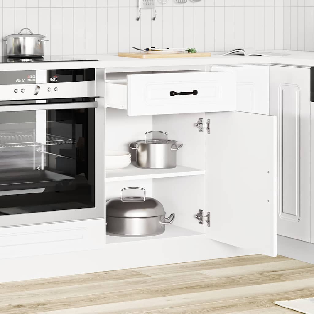 Base da Cucina Kalmar Bianco in Legno Multistrato