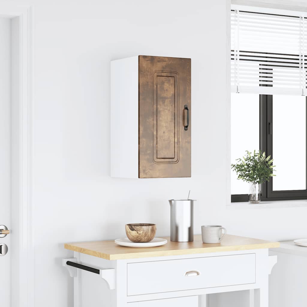 Pensile da Cucina Kalmar Rovere Fumo in Legno Multistrato