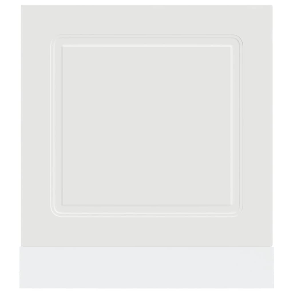 Pannello Lavastoviglie Kalmar Bianco 60x1,5x67 cm in Truciolato