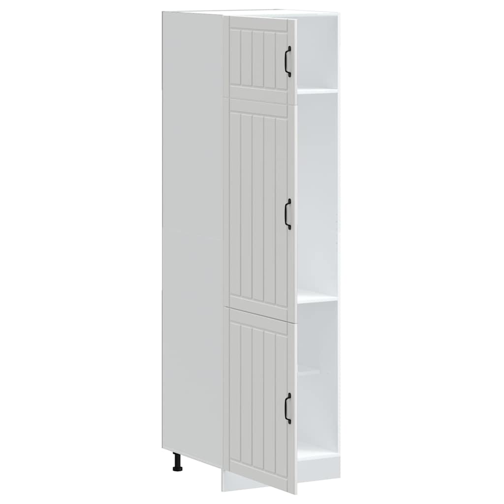 Armadio da Cucina Lucca Bianco in Legno Multistrato
