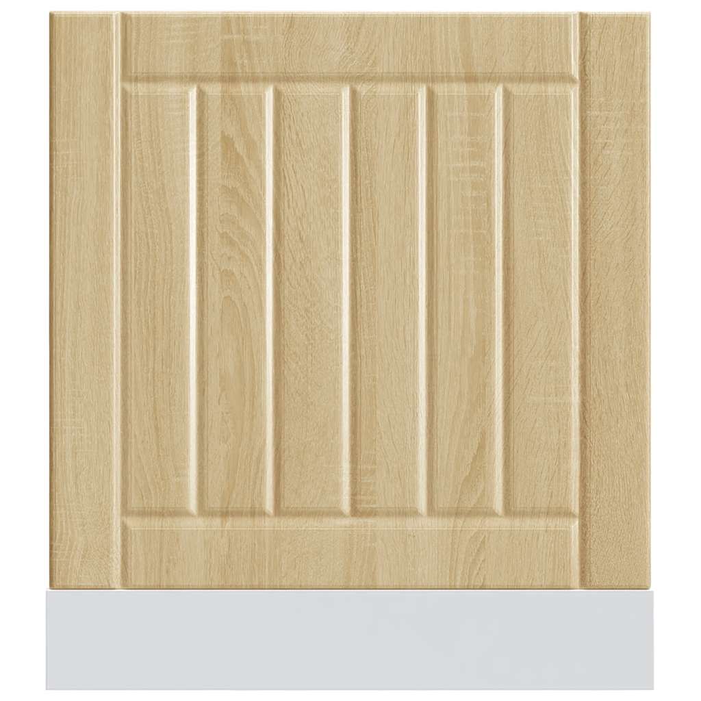 Pannello Lavastoviglie Lucca Rovere Sonoma in Legno Multistrato