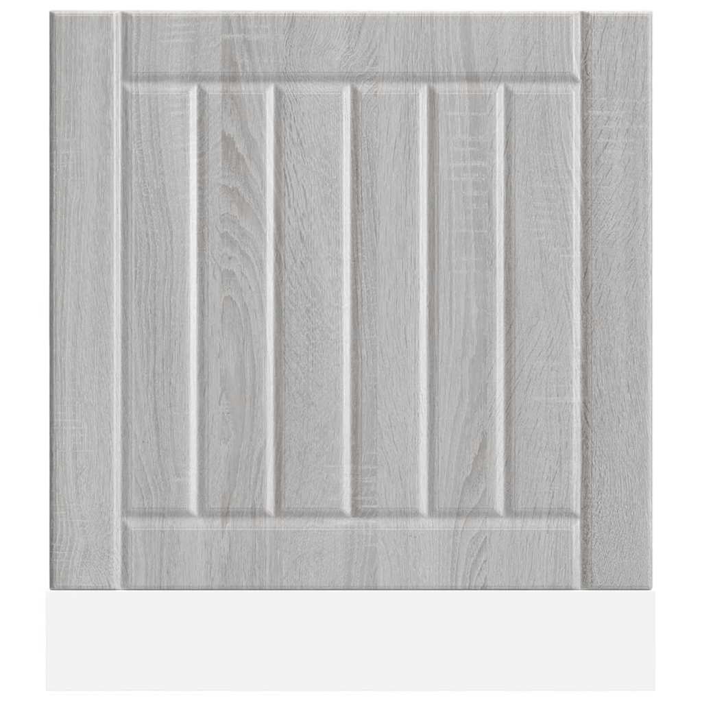 Pannello Lavastoviglie Lucca Grigio Sonoma in Legno Multistrato
