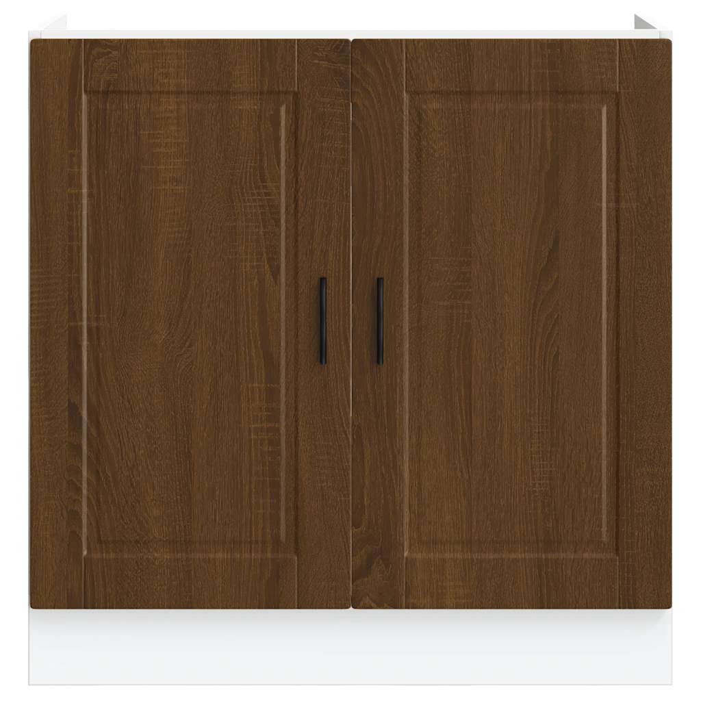 Mobile base lavello Porto Rovere Marrone 80x46x81,5 cm