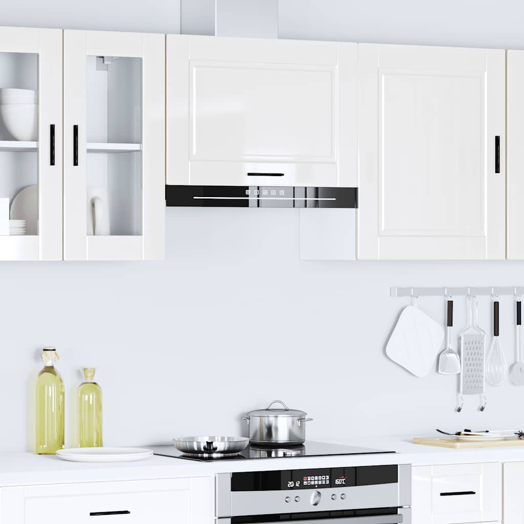 Pensile da Cucina Porto Bianco Lucido in Legno Multistrato