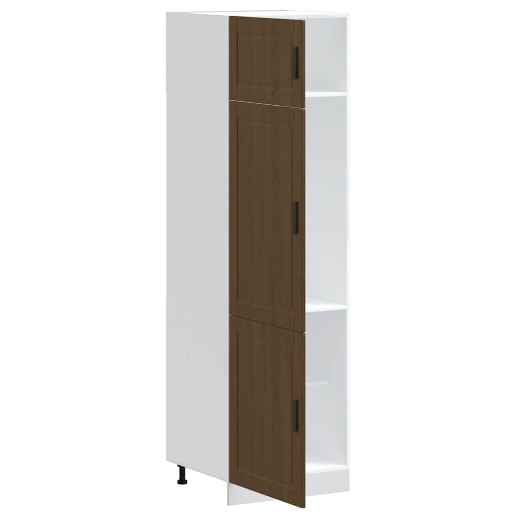 Armadio da Cucina Porto Rovere Marrone in Legno Multistrato