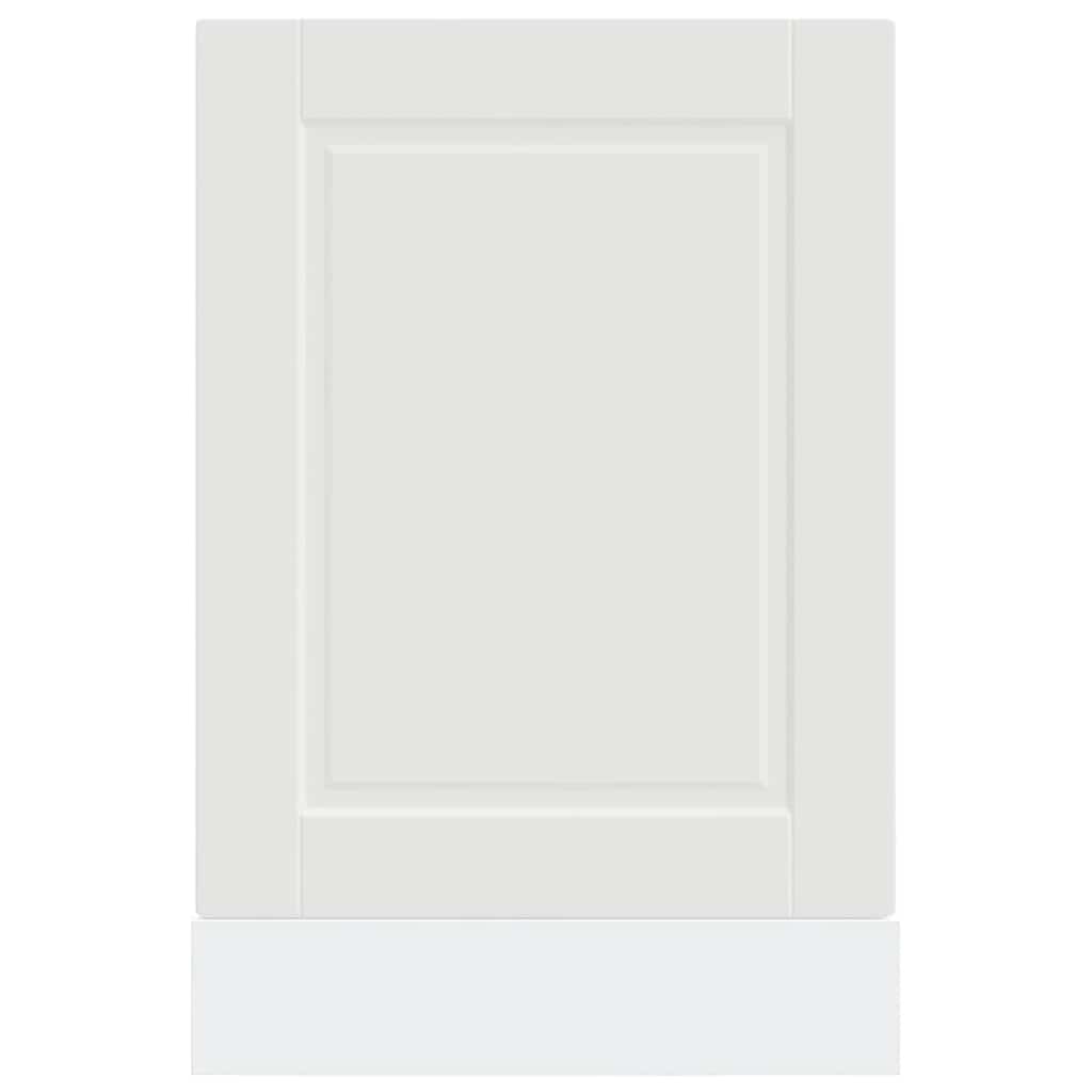 Pannello Lavastoviglie Porto Bianco 45x1,5x67 cm in Truciolato