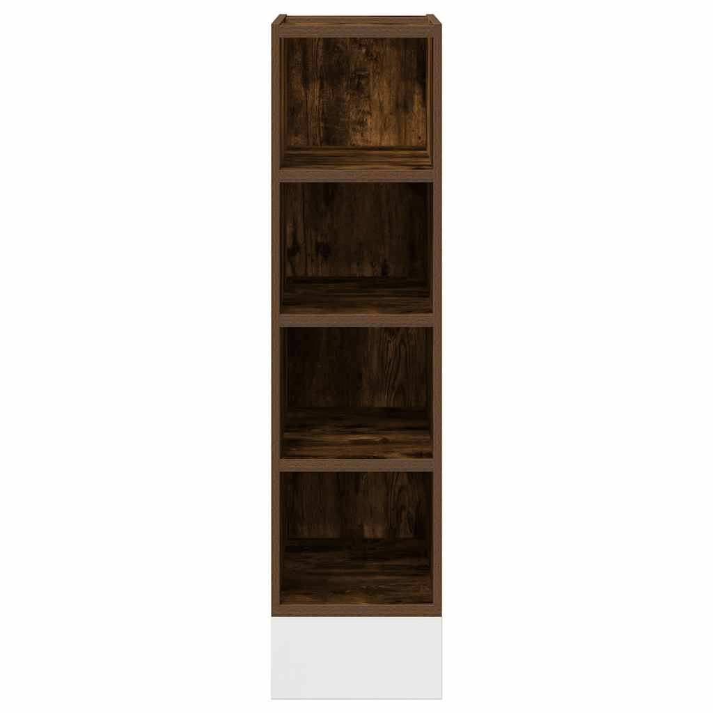 Armadio Inferiore Rovere Fumo 20x44,5x81,5 cm Legno Multistrato