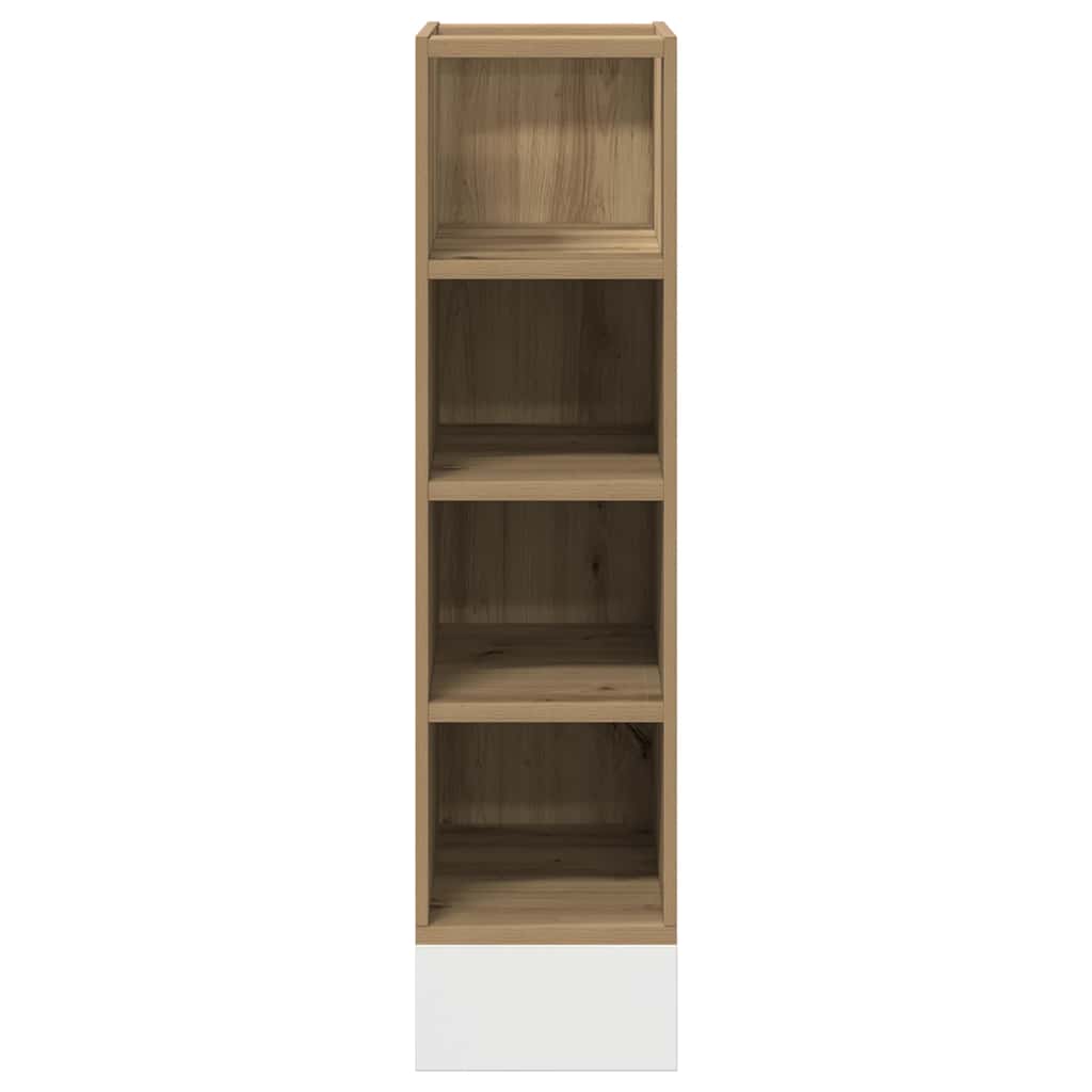 Armadio Inferiore Rovere Artigianale 20x44,5x81,5 cm Truciolato