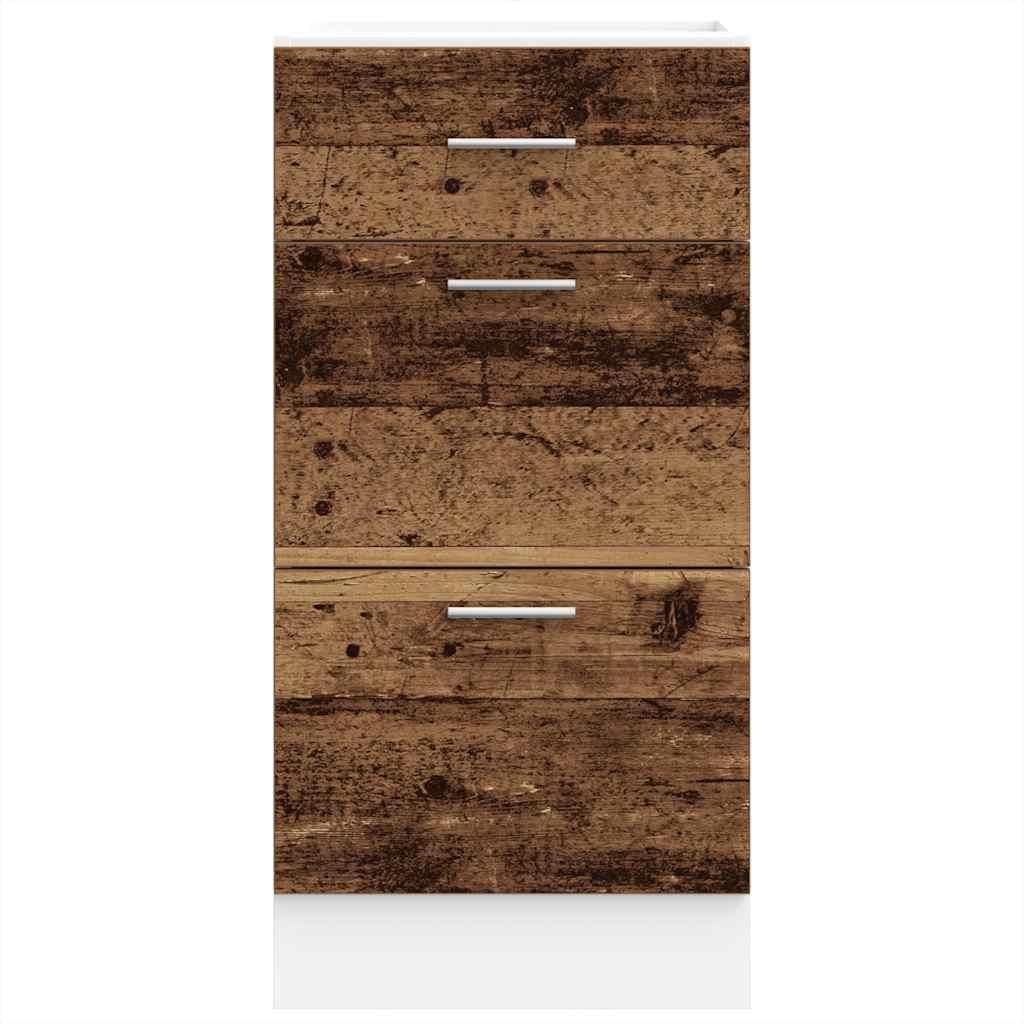 Armadio Inferiore Legno Antico 40x46x81,5 cm Legno Multistrato