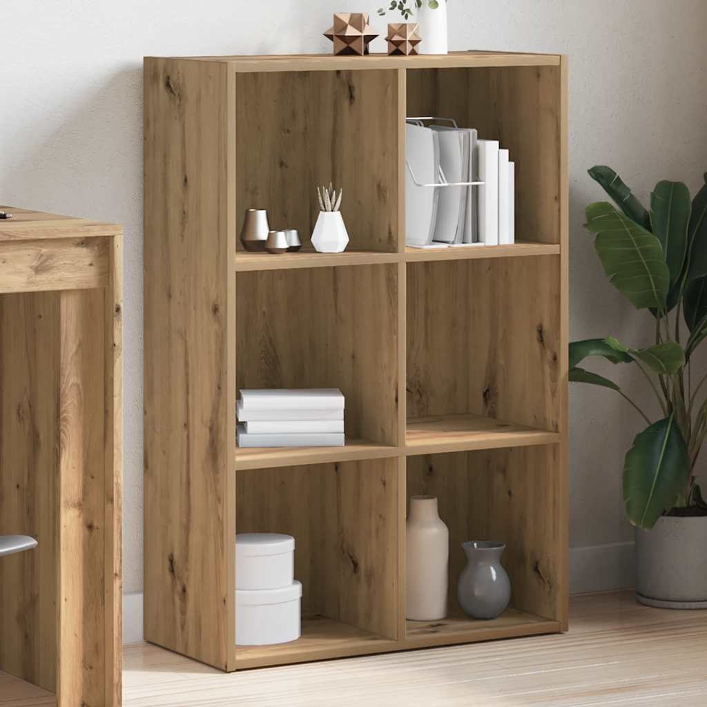 Libreria/Credenza Rovere Artigianale 66x30x98 cm in Truciolato