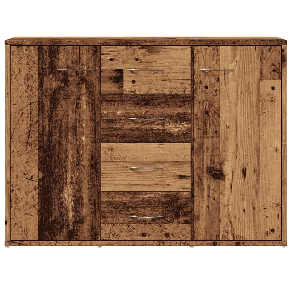 Credenza Legno Antico 88x30x64 cm in Legno Multistrato