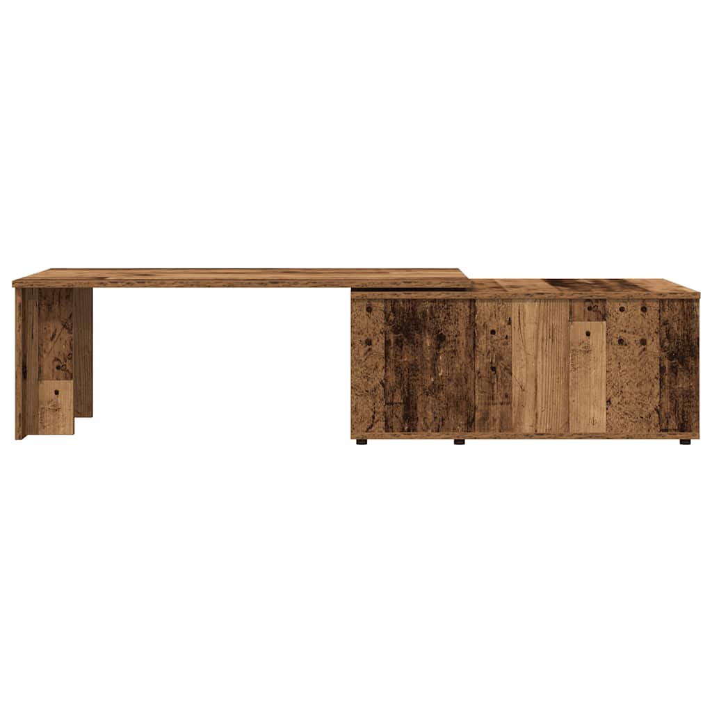 Tavolino da Salotto Legno Vecchio 150x50x35 cm Truciolato