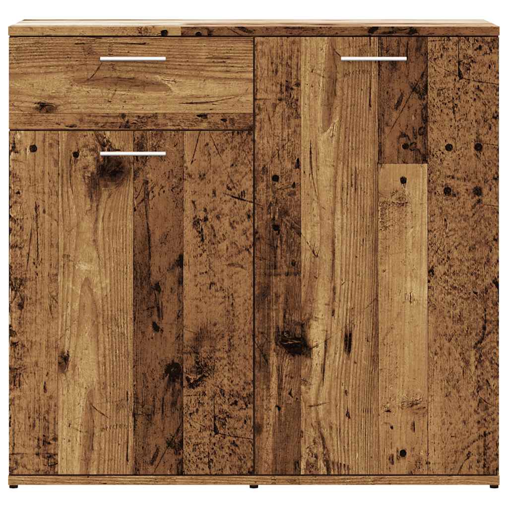 Credenza Legno Antico 80x36x75 cm in Truciolato