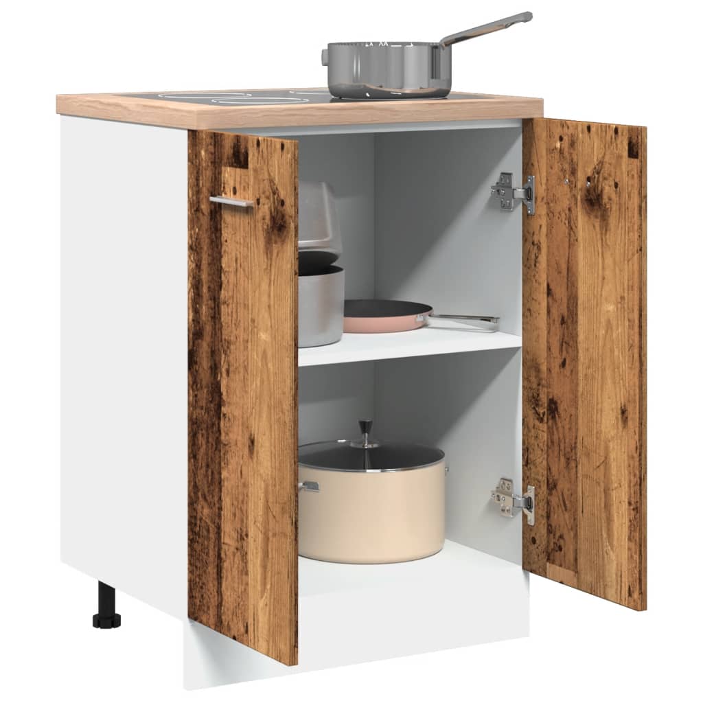 Armadio Inferiore Legno Antico 60x46x81,5 cm Legno Multistrato