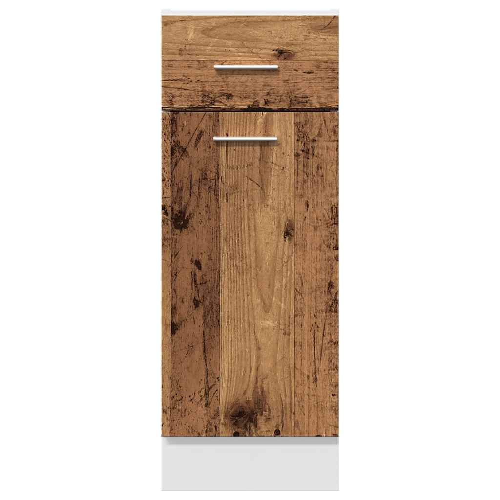 Armadio Cassetto Legno Antico 30x46x81,5 cm Legno Multistrato