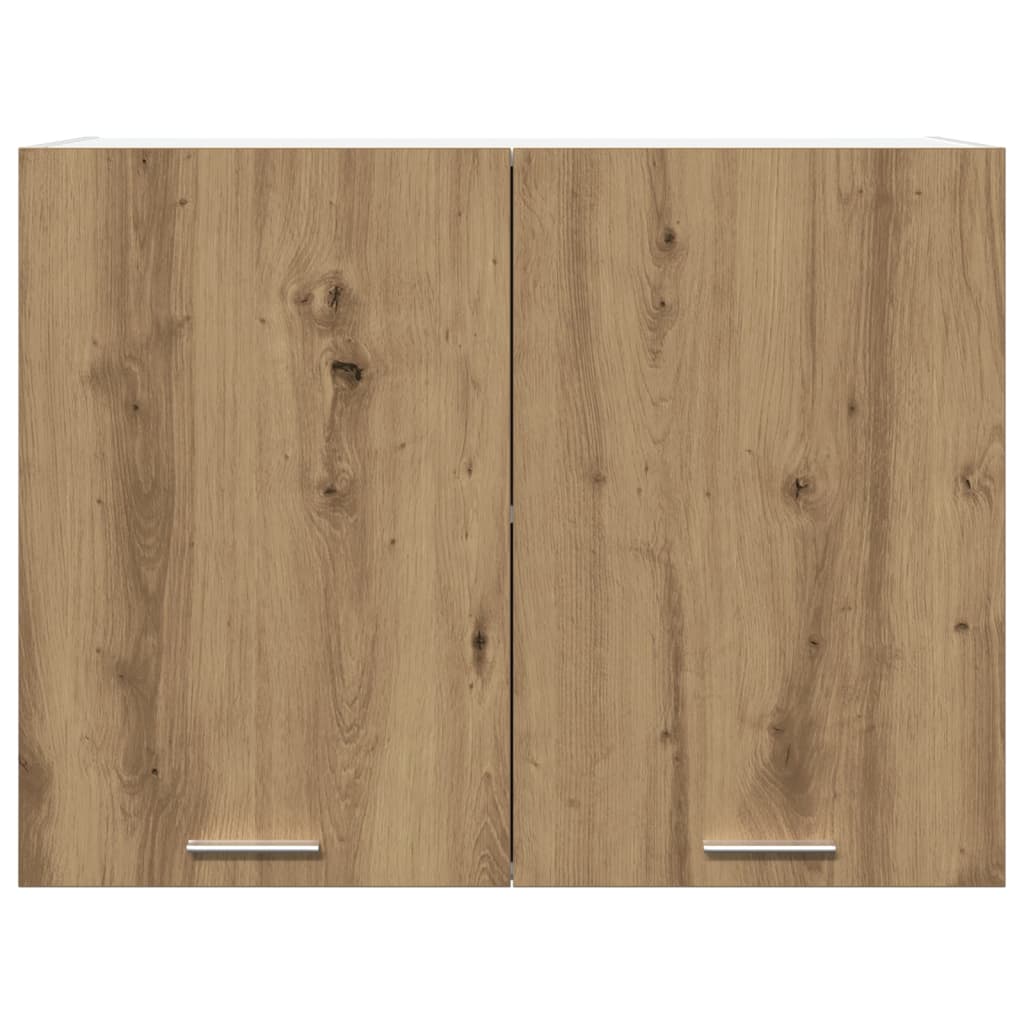 Mobile Pensile Rovere Artigianale 80x31x60 cm Legno Multistrato