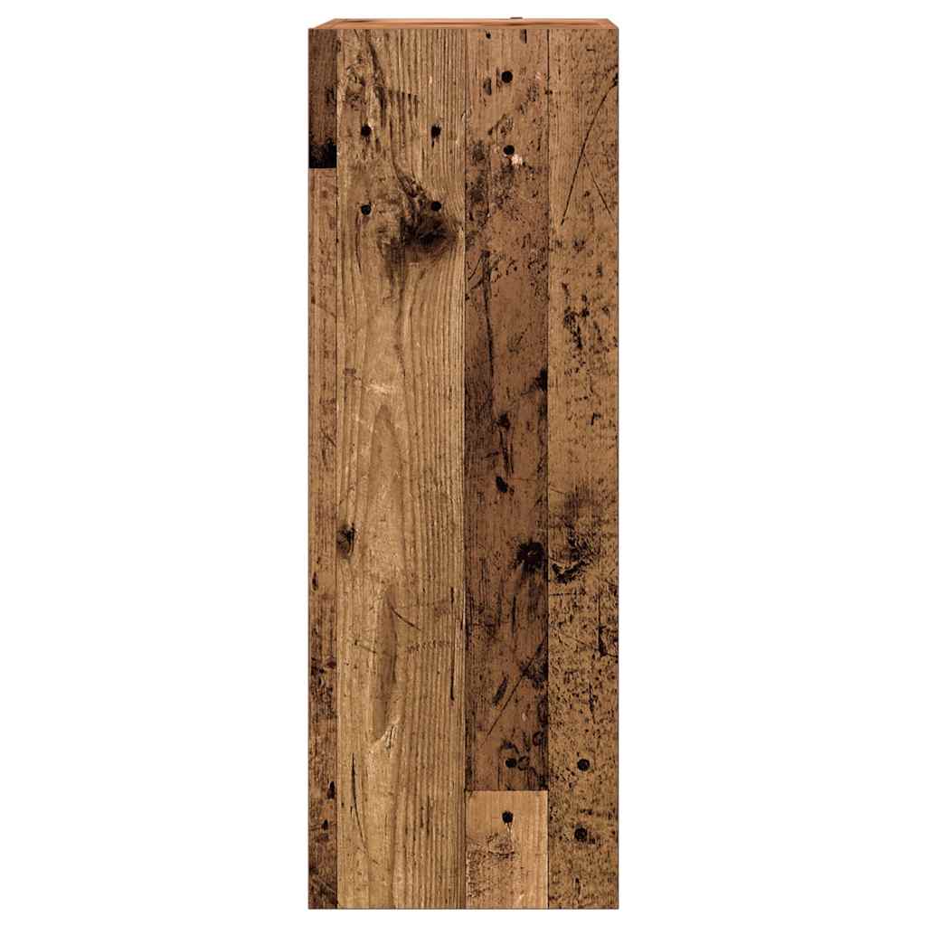 Mobile TV Legno Antico 30,5x30x90 cm in Legno Multistrato