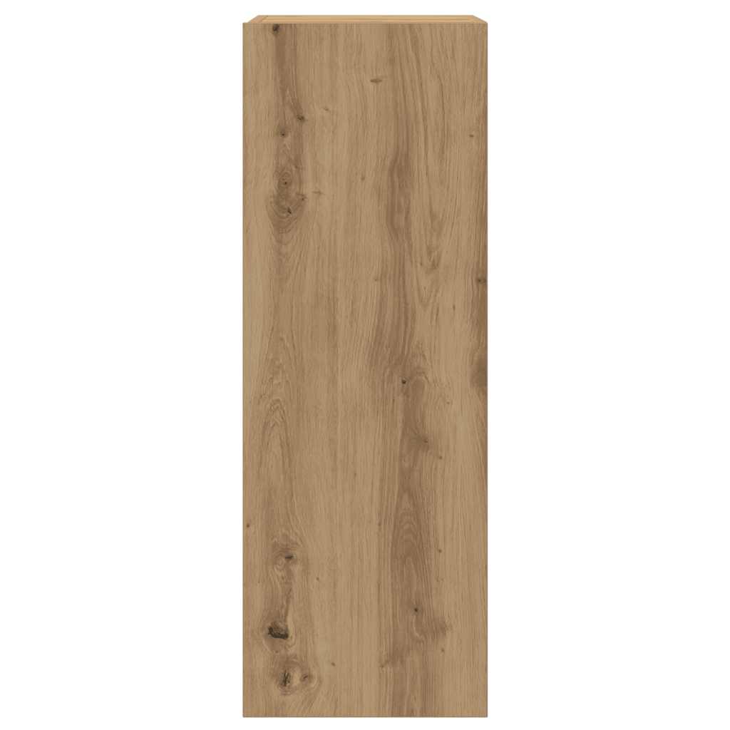 Mobile TV Rovere Artigianale 30,5x30x90 cm in Legno Multistrato