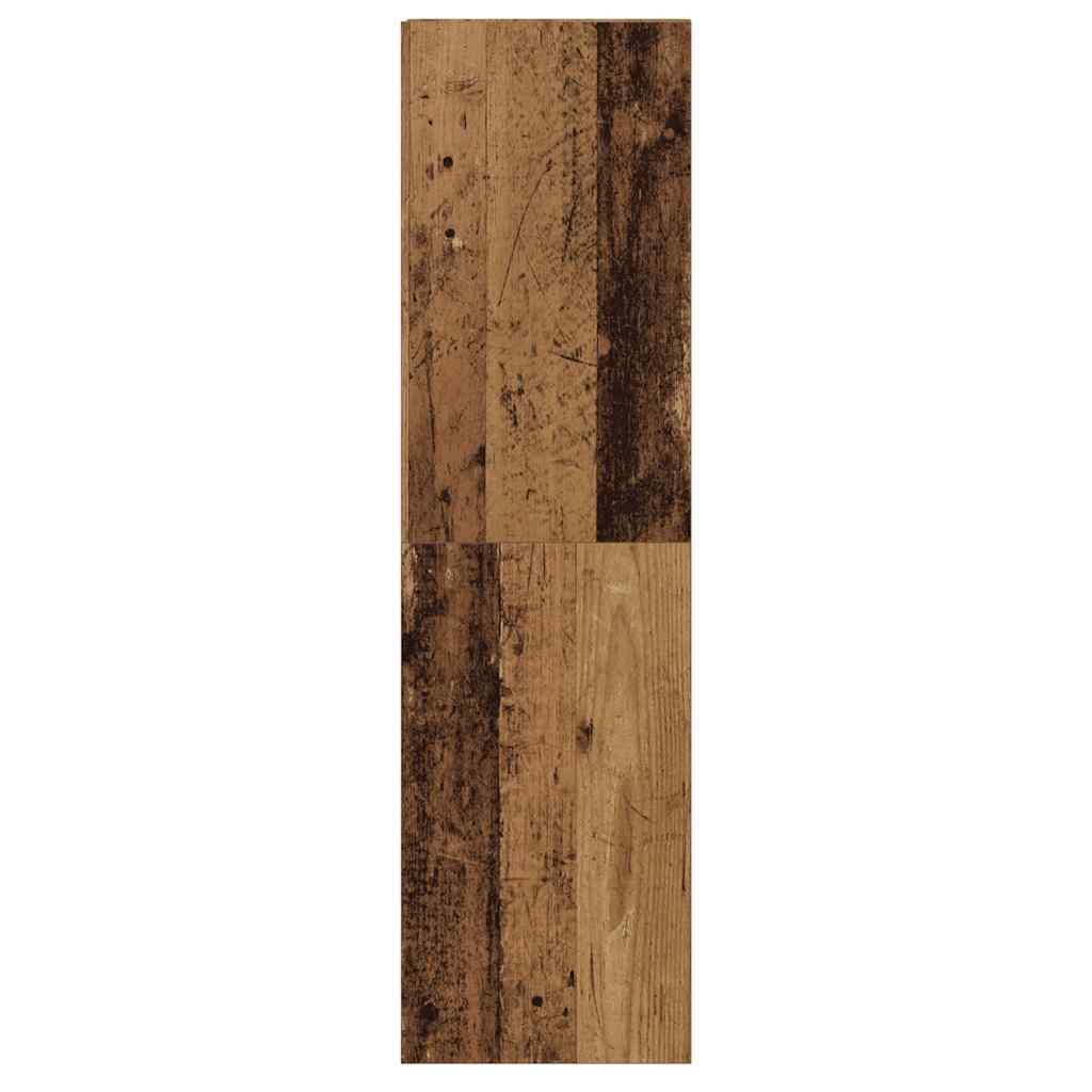 Mobile Porta TV Legno Antico 30,5x30x110 cm Legno Multistrato