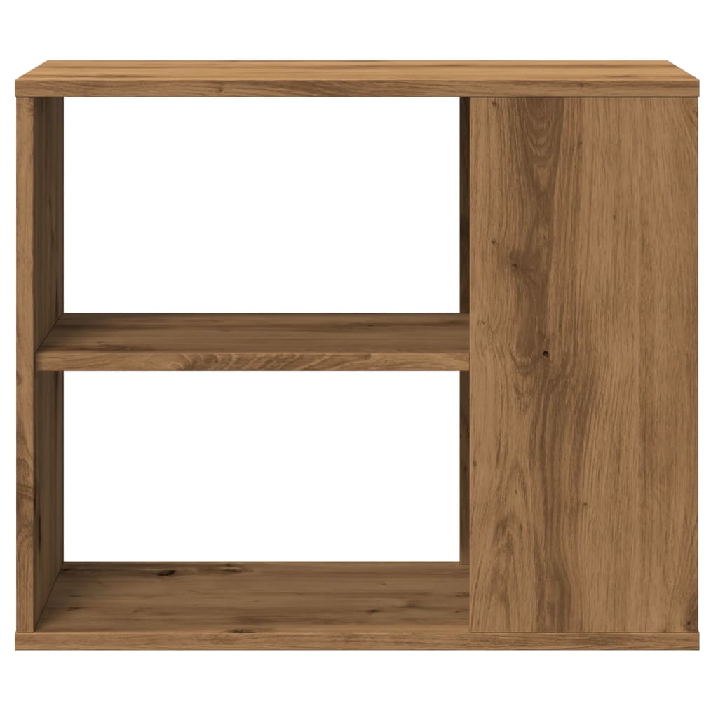 Mobiletto Laterale Rovere Artigianale 60x30x50 cm Multistrato