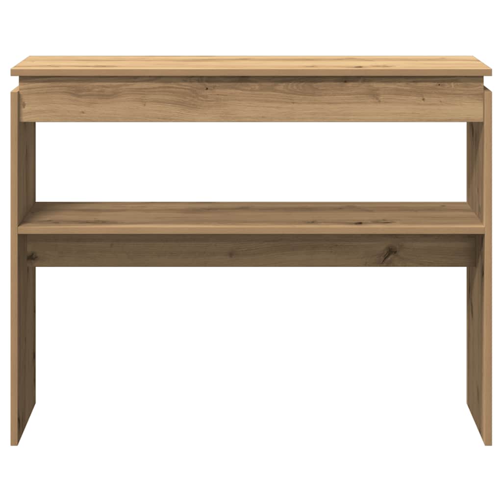 Tavolo Consolle Rovere Artigianale 102x30x80 cm in Truciolato