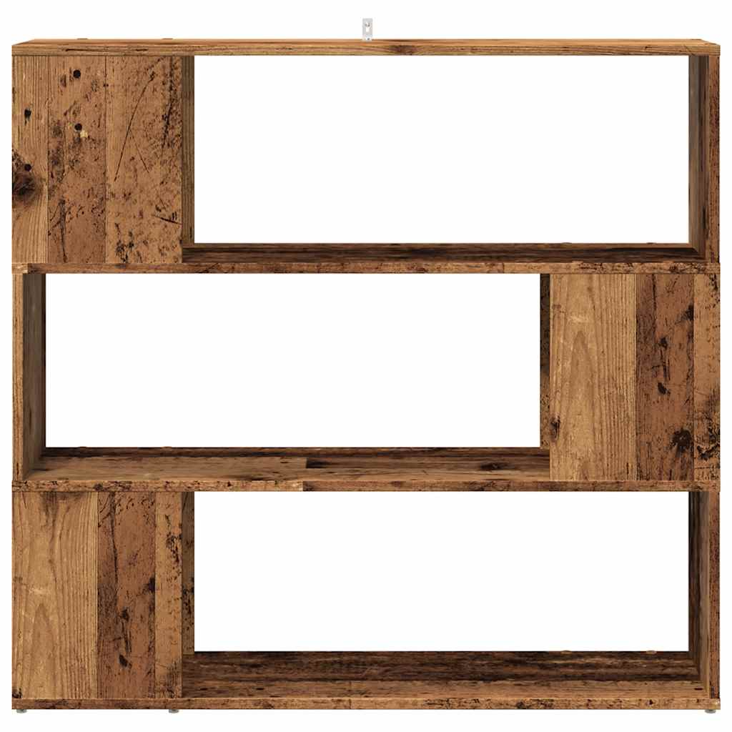 Libreria/Divisorio in Legno Vecchio 100x24x94 cm