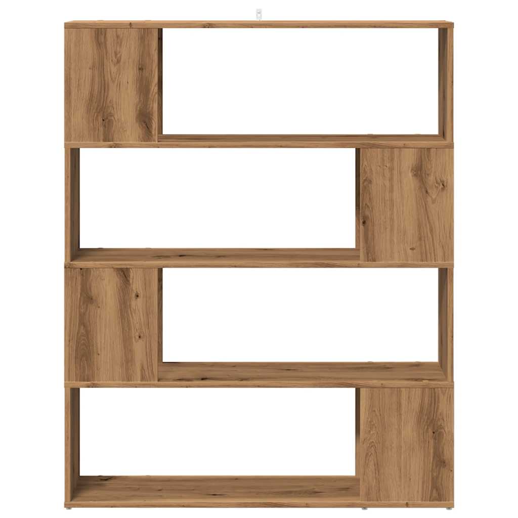 Libreria/Divisorio in Rovere Artigianale 100x24x124,5 cm
