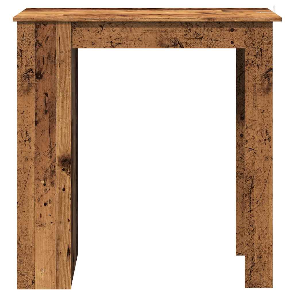 Tavolo Bar con Ripiano Antico 102x50x103,5 cm Truciolato