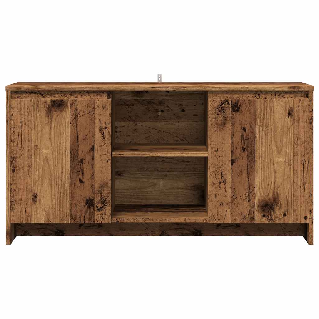 Mobile Porta TV Legno Antico 102x37,5x52,5 cm Legno Multistrato