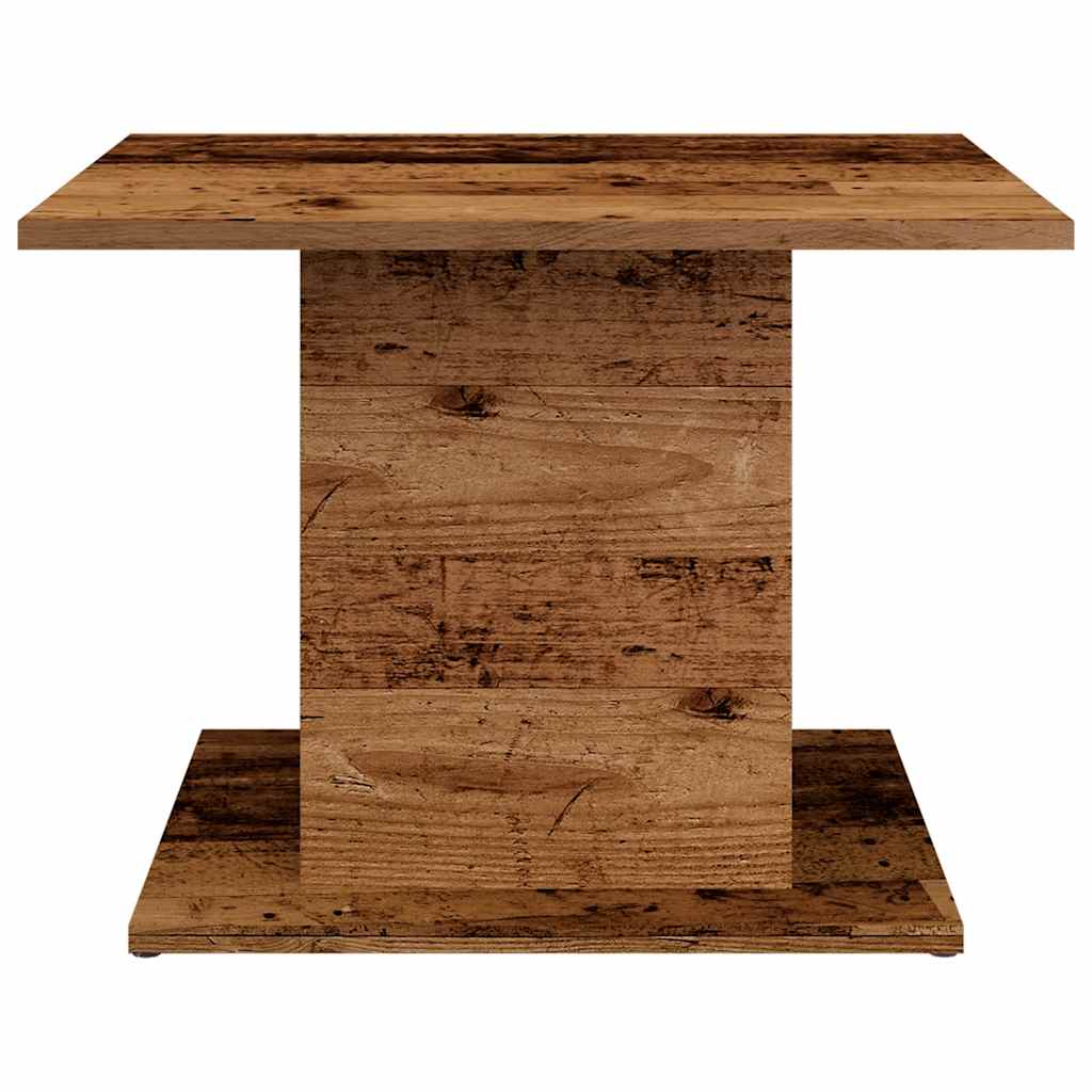 Tavolino da Salotto Legno Antico 55,5x55,5x40 cm in Truciolato