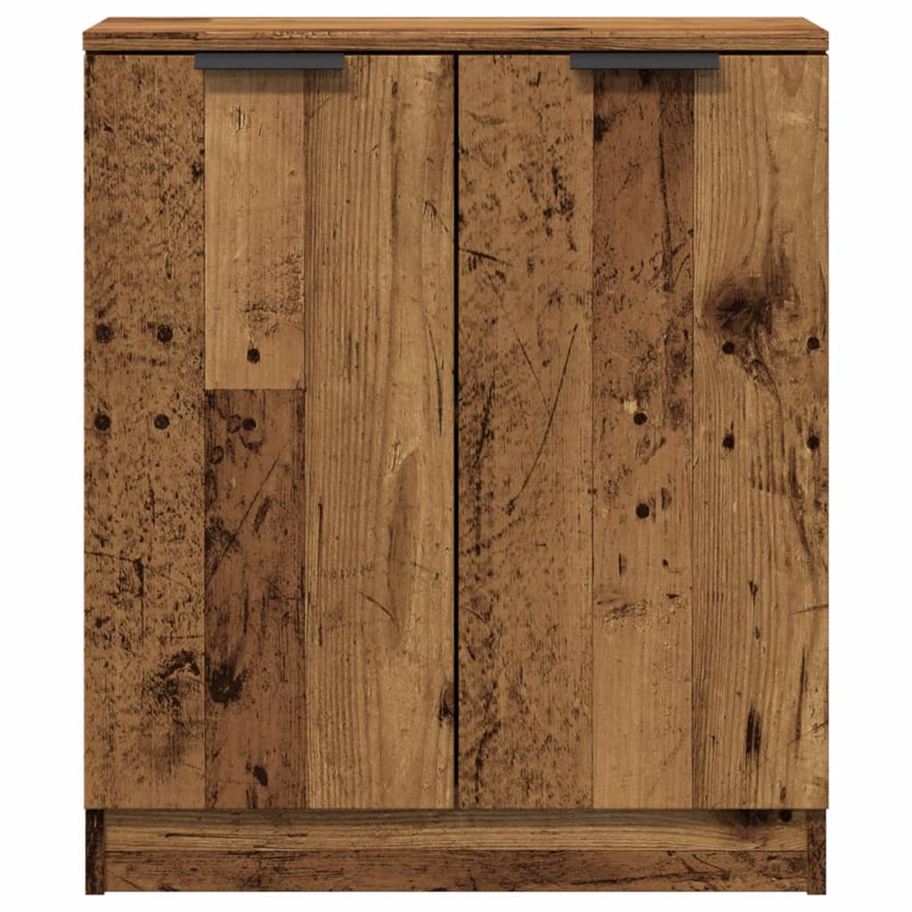 Credenza Legno Antico 60x30x70 cm in Truciolato
