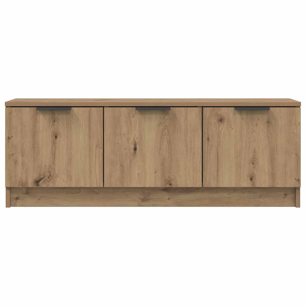 Mobile TV Marrone Artigianale 102x35x36,5 cm Legno Multistrato