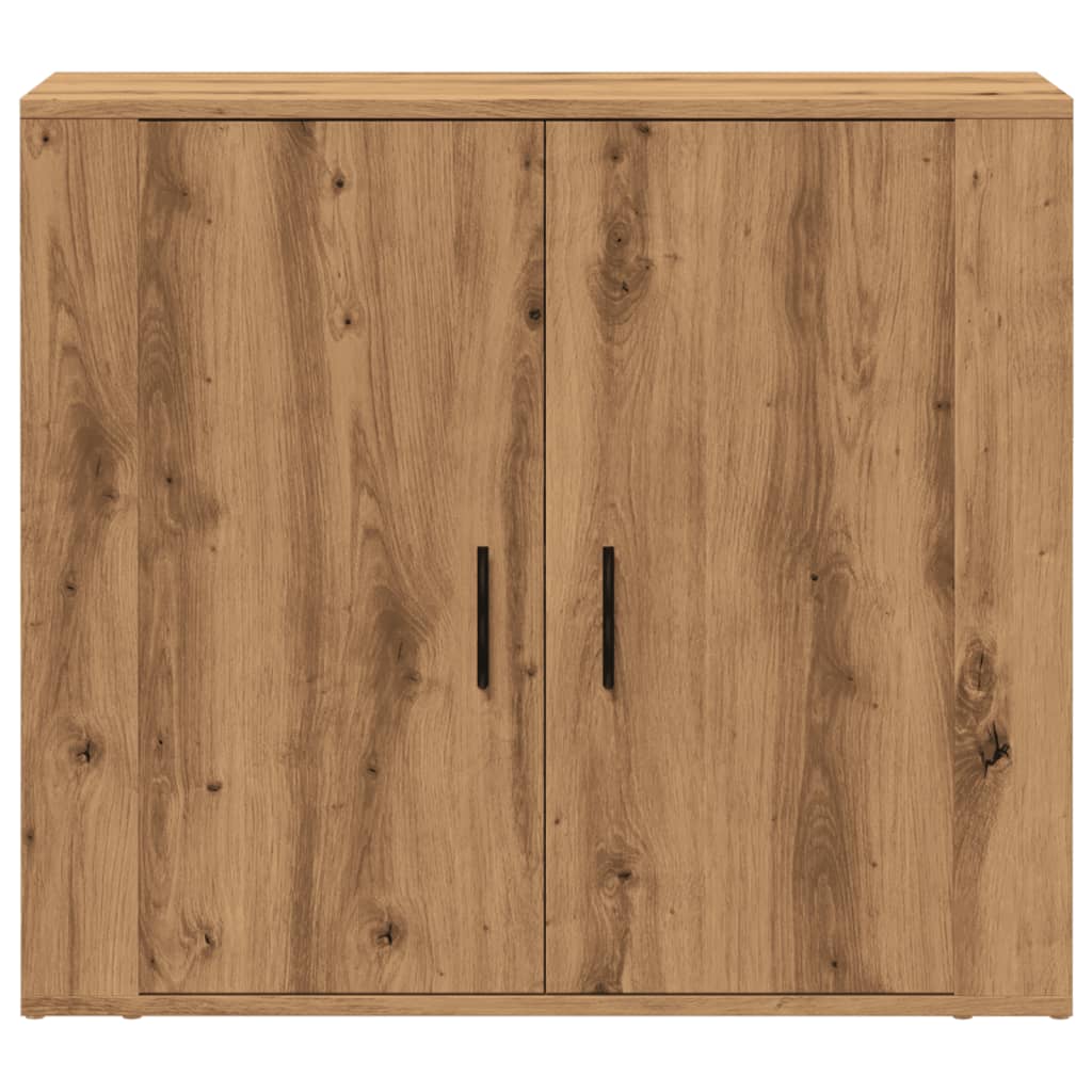 Credenza Rovere Artigianale 80x33x70 cm in Truciolato